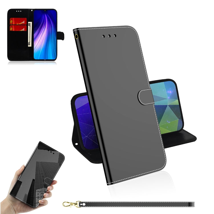 Mirror-like Magnetic Attraction Horizontal Flip Leather Case with Lanyard, Support Holder & Card Slot & Wallet, Series 3 My Store