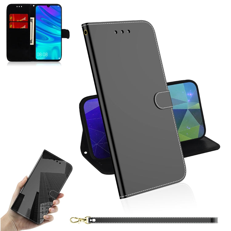 Mirror-like Magnetic Attraction Horizontal Flip Leather Case with Lanyard, Support Holder & Card Slot & Wallet, Series 1 My Store