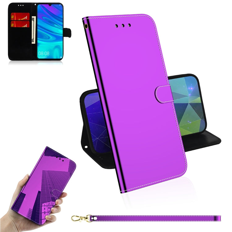 Mirror-like Magnetic Attraction Horizontal Flip Leather Case with Lanyard, Support Holder & Card Slot & Wallet, Series 1 My Store