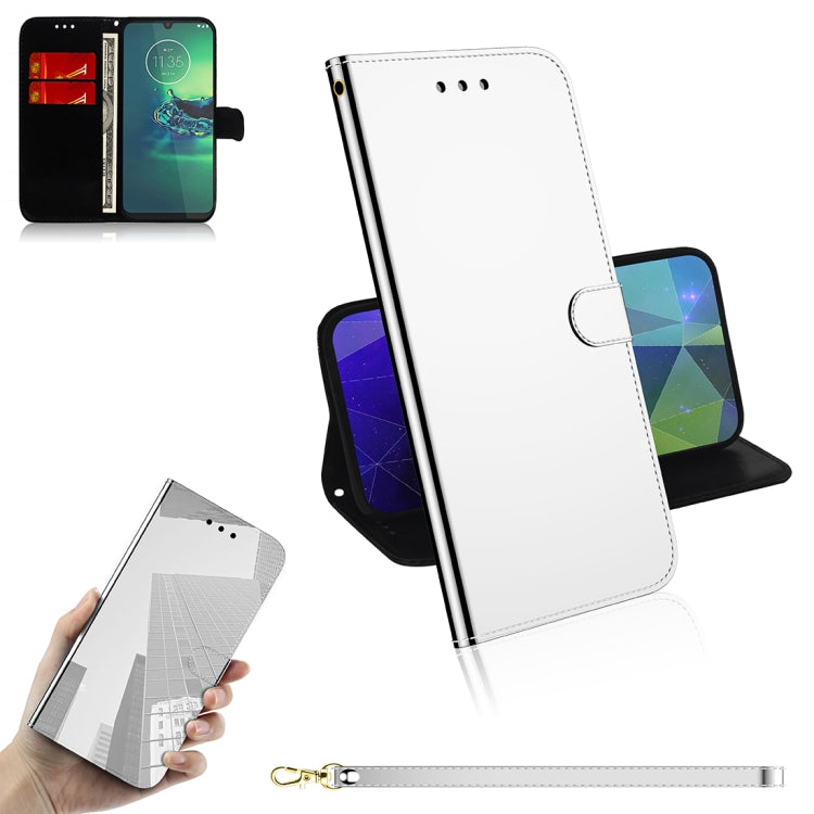 Mirror-like Magnetic Attraction Horizontal Flip Leather Case with Lanyard, Support Holder & Card Slot & Wallet, Series 2 My Store