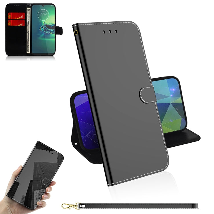 Mirror-like Magnetic Attraction Horizontal Flip Leather Case with Lanyard, Support Holder & Card Slot & Wallet, Series 2 My Store