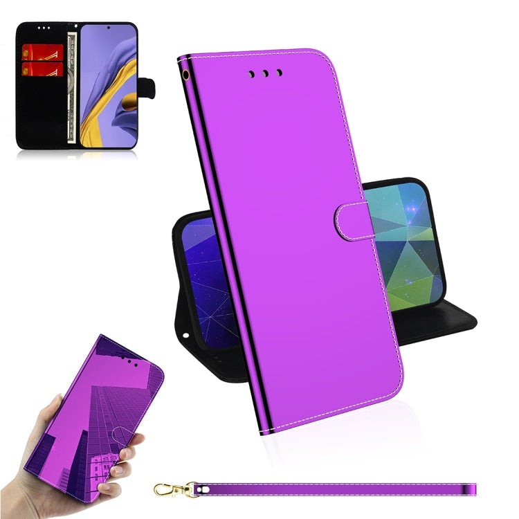 Mirror-like Magnetic Attraction Horizontal Flip Leather Case with Lanyard, Support Holder & Card Slot & Wallet, Series 2 My Store