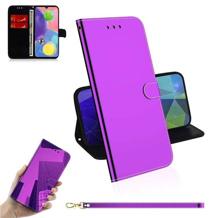 Mirror-like Magnetic Attraction Horizontal Flip Leather Case with Lanyard, Support Holder & Card Slot & Wallet, Series 1 My Store