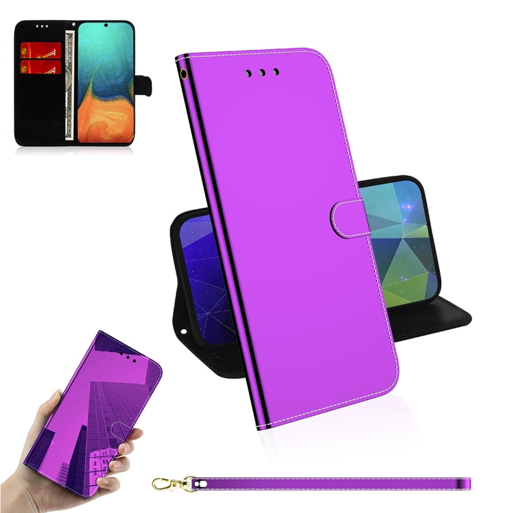 Mirror-like Magnetic Attraction Horizontal Flip Leather Case with Lanyard, Support Holder & Card Slot & Wallet, Series 1 My Store