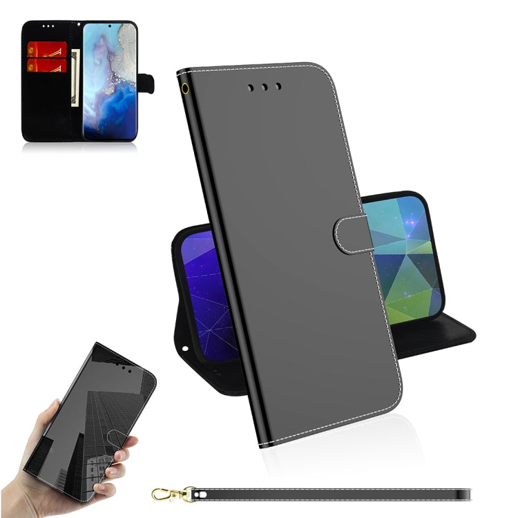 Mirror-like Magnetic Attraction Horizontal Flip Leather Case with Lanyard, Support Holder & Card Slot & Wallet, Series 2 My Store