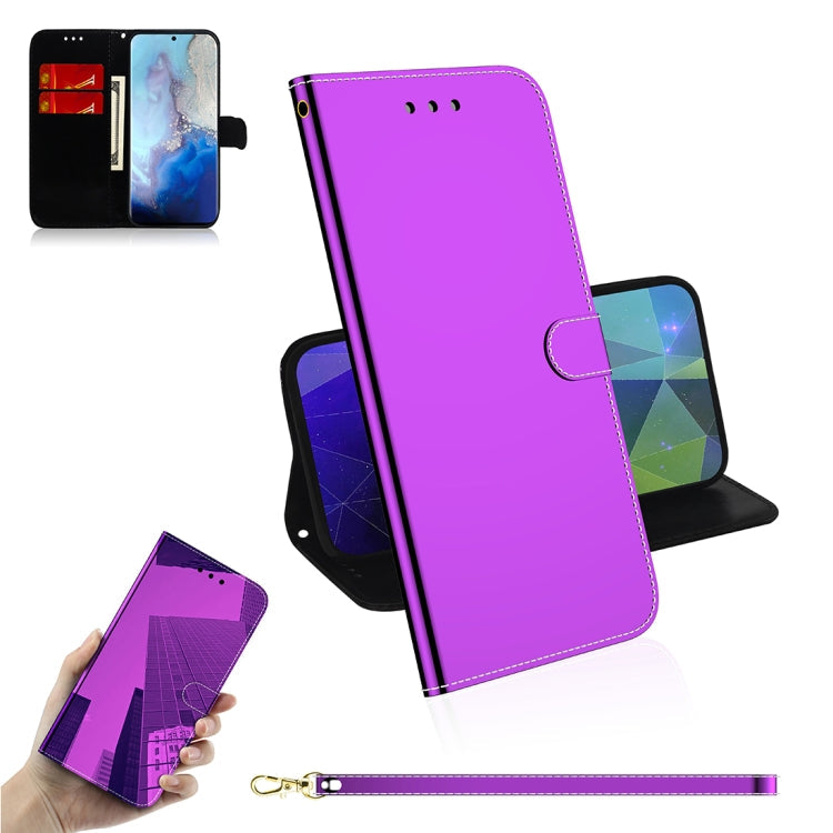 Mirror-like Magnetic Attraction Horizontal Flip Leather Case with Lanyard, Support Holder & Card Slot & Wallet, Series 2 My Store