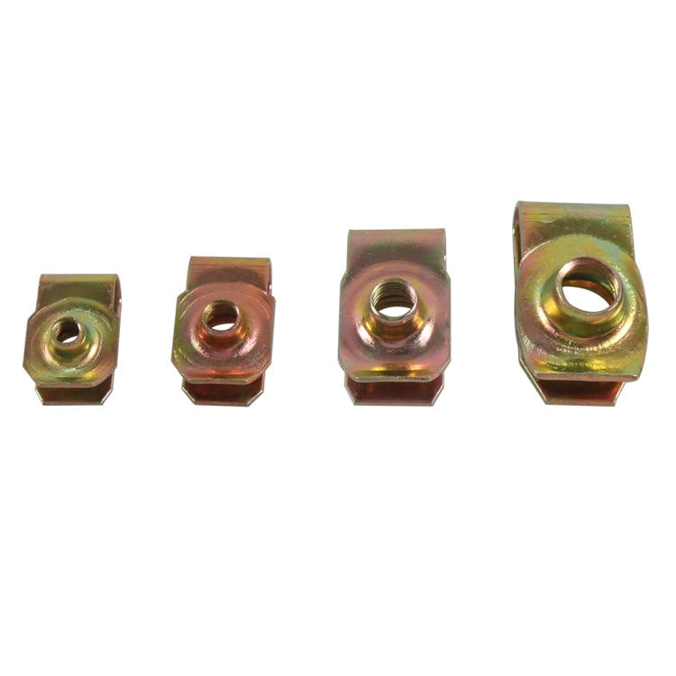 A7506 60 in 1 B-shape Spire Clips Zinc Speed Fasteners Lug Nuts ÎҵÄÉ̵ê