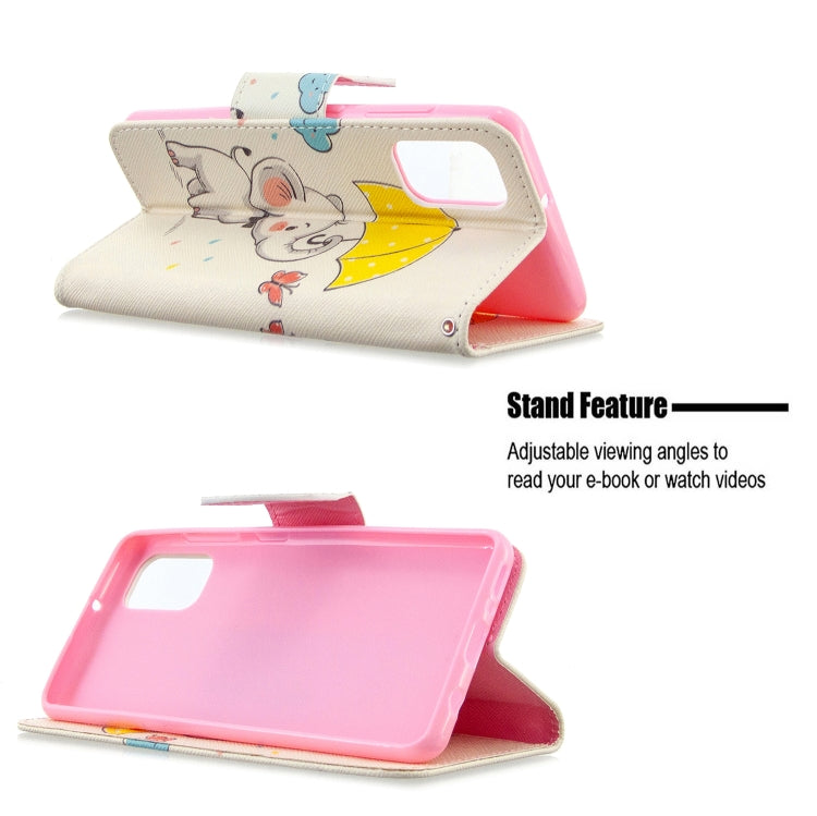 Colored Drawing Horizontal Flip Leather Case with Holder & Card Slots & Wallet My Store