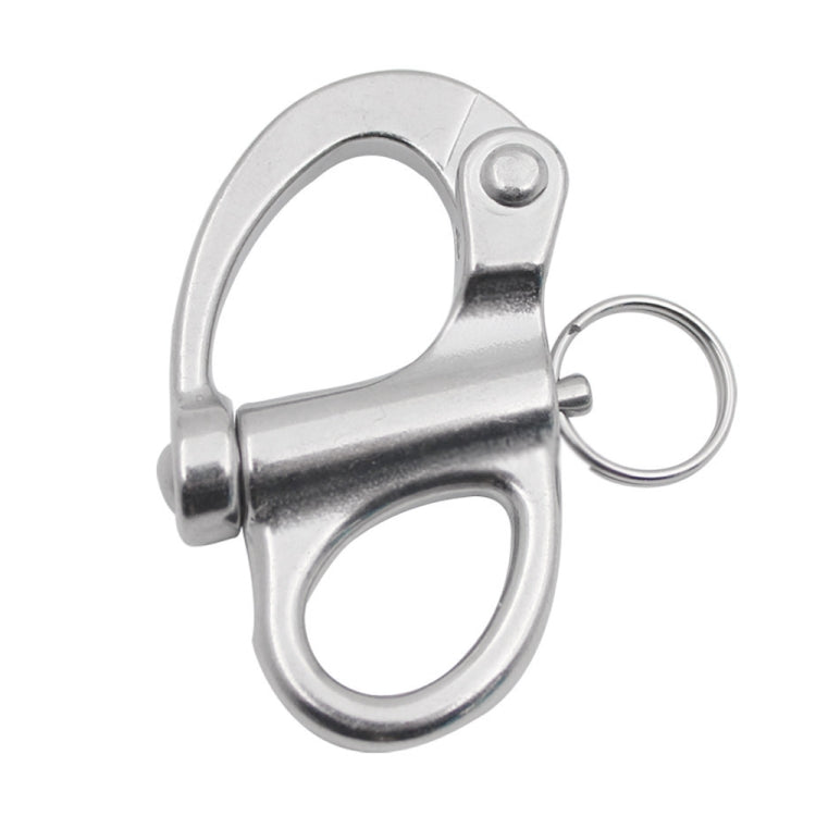 2 PCS 316 Stainless Steel Fixed Spring Shackle-Reluova