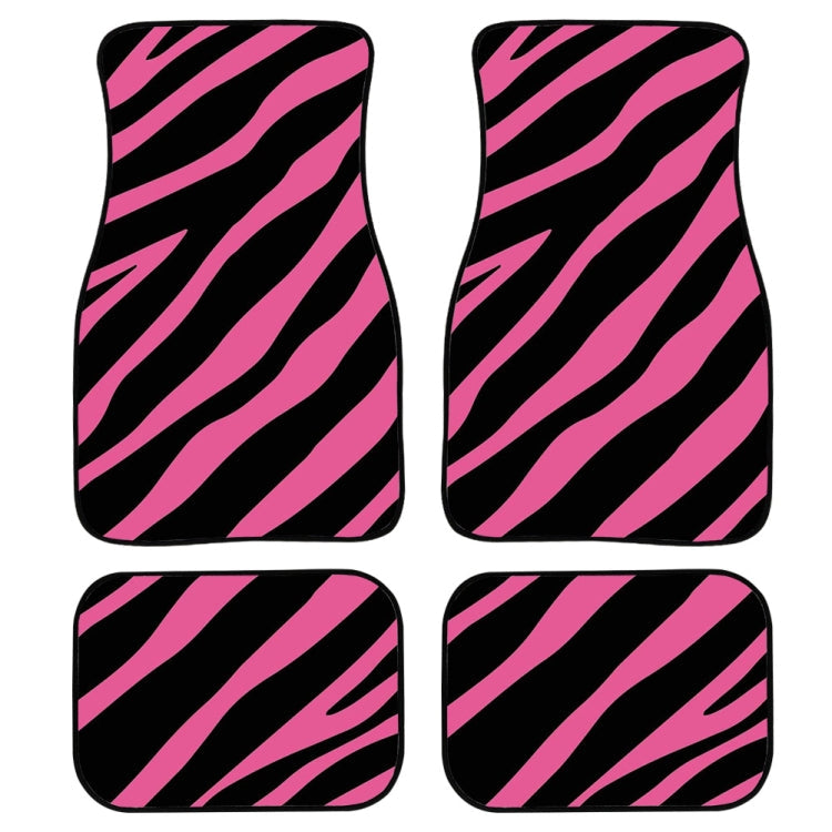 4 in 1 Zebra Stripe Universal Printing Auto Car Floor Mats Set ÎҵÄÉ̵ê