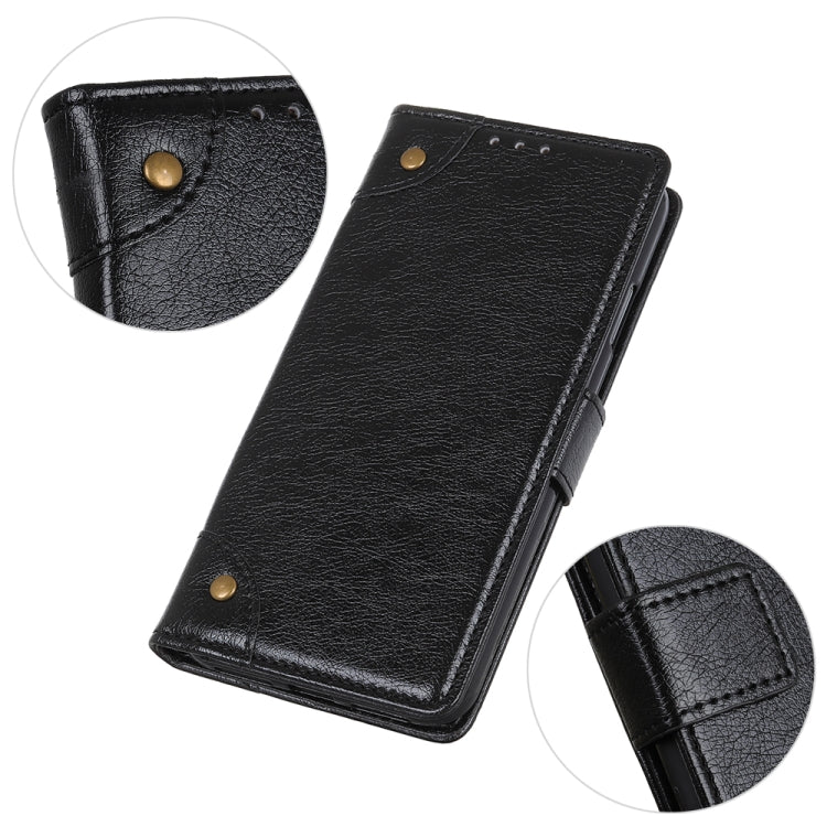 Copper Buckle Nappa Texture Horizontal Flip Leather Case with Holder & Card Slots & Wallet My Store