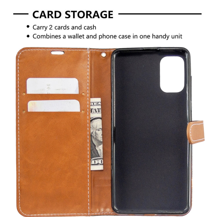 Color Matching Denim Texture Horizontal Flip Leather Case with Holder & Card Slots & Wallet & Lanyard My Store