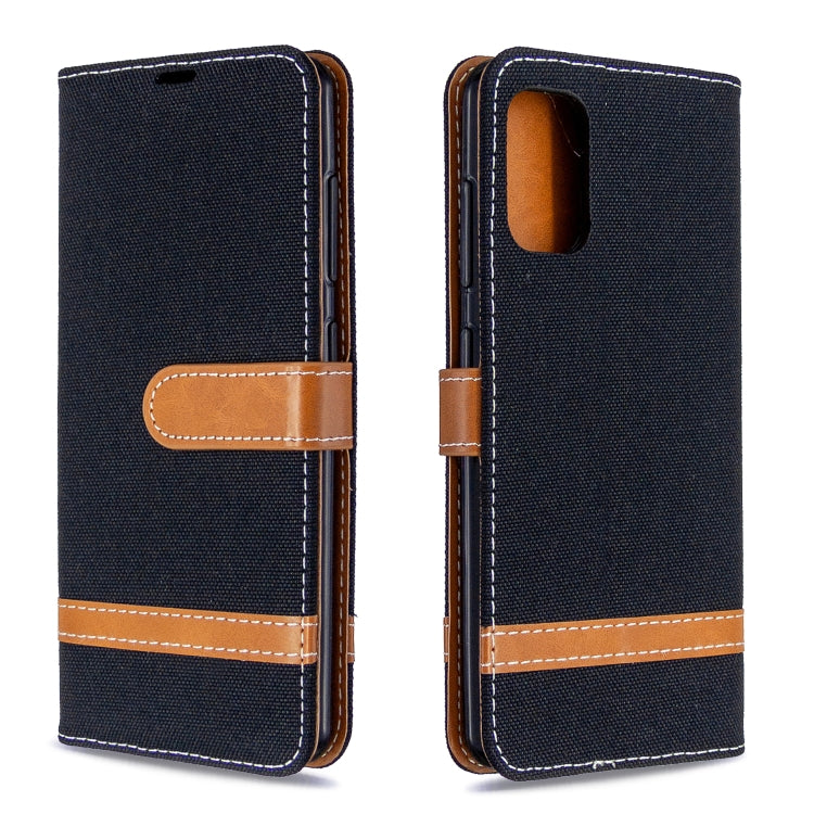 Color Matching Denim Texture Horizontal Flip Leather Case with Holder & Card Slots & Wallet & Lanyard My Store