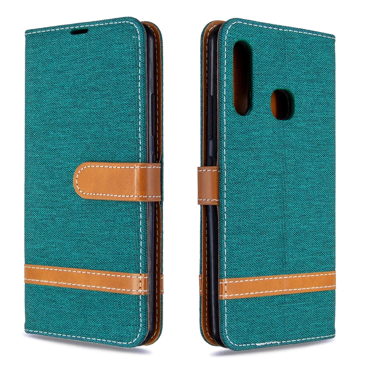 Color Matching Denim Texture Horizontal Flip Leather Case with Holder & Card Slots & Wallet & Lanyard My Store