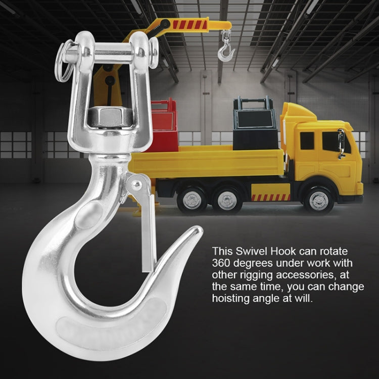 304 Stainless Steel Rotatable Fork Hoist Chain Lifting Cargo Hook-Reluova