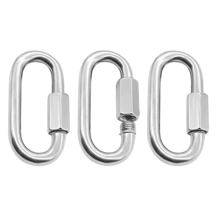 304 Stainless Steel Quick Connect Ring Runway Buckle-Reluova