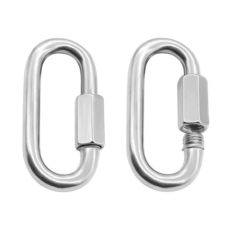 304 Stainless Steel Quick Connect Ring Runway Buckle-Reluova