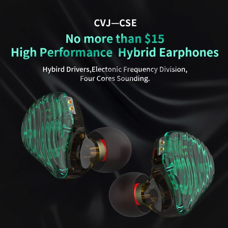 CVJ-CSE Ring Iron Hybrid Music Running Sports In-Ear Wired Headphone