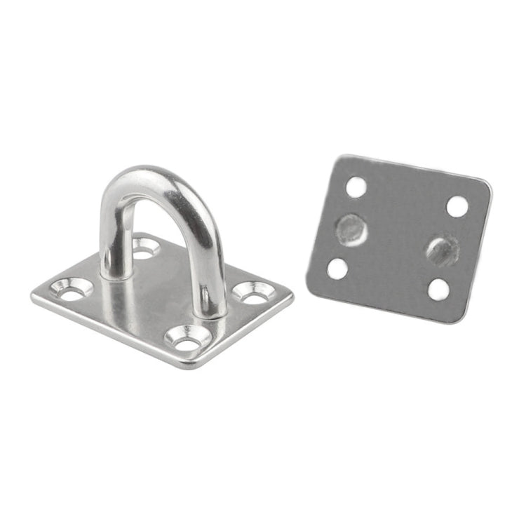 5 PCS 6mm 316 Stainless Steel Ship Square Door Hinges Buckle-Reluova