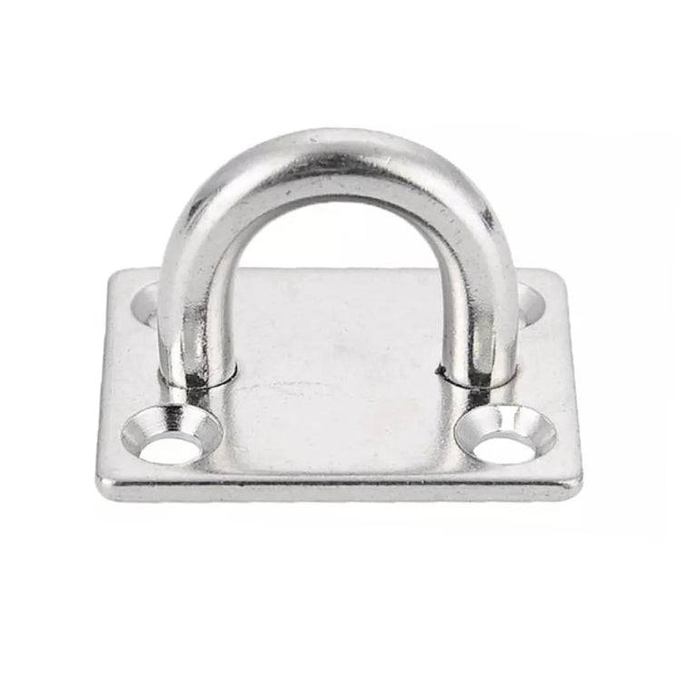 5 PCS 6mm 316 Stainless Steel Ship Square Door Hinges Buckle