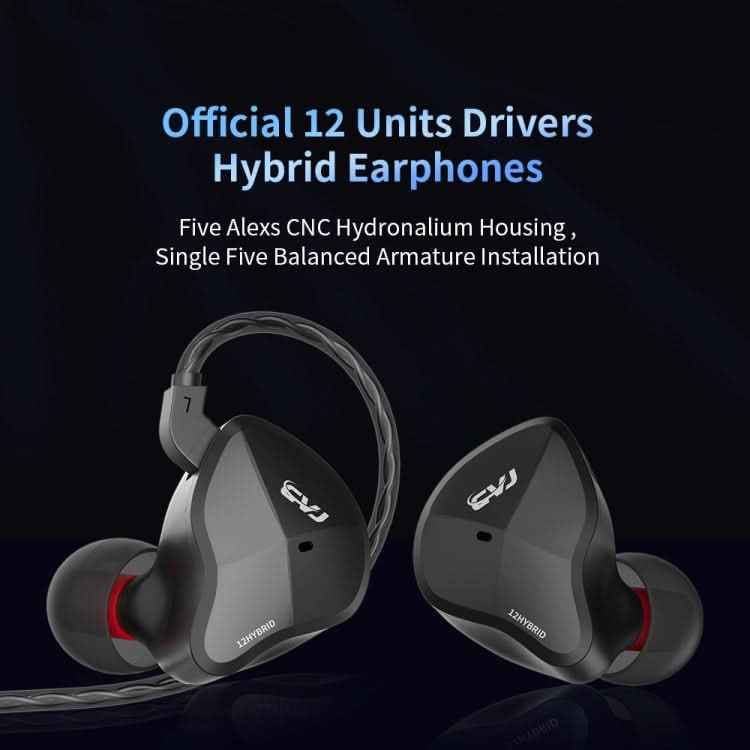 CVJ-CSN In-Ear Dual Magnetic Circuit Dynamic HIFI Wired Earphone