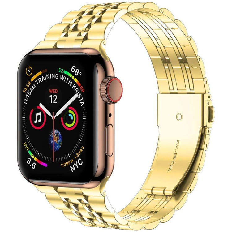 Seven-bead Ultra-thin Stainless Steel Watch Band For Apple Watch Series