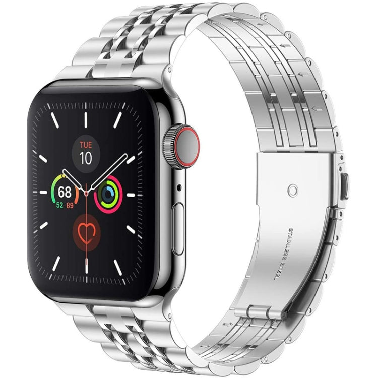 Seven-bead Ultra-thin Stainless Steel Watch Band For Apple Watch Series