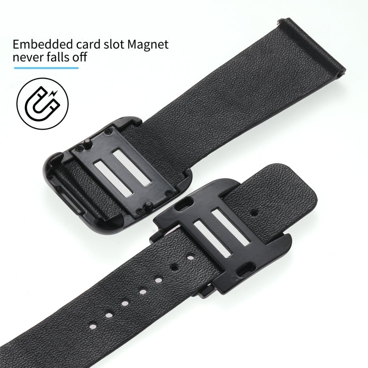 Black Square Buckle Silicone Watch Band For Apple Watch Series, Series 1