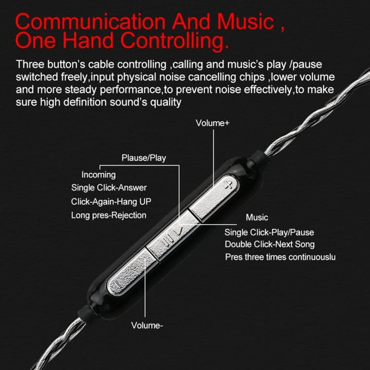 CVJ-CVM 8 Core TC Silver Plated 3.5mm 0.75mm MMCX HIFI Earphone Update Cable