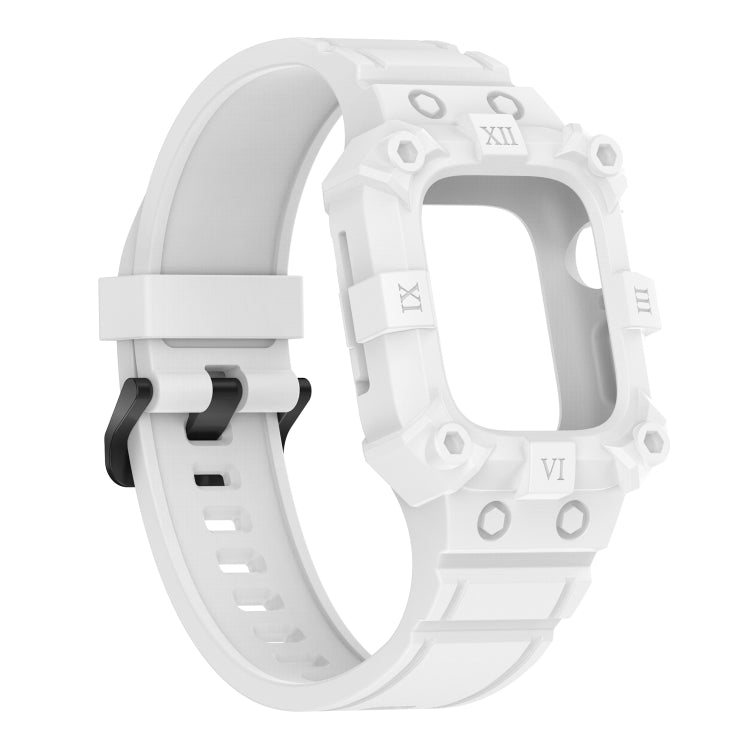 Integrated Silicone Watch Band For Apple Watch Series