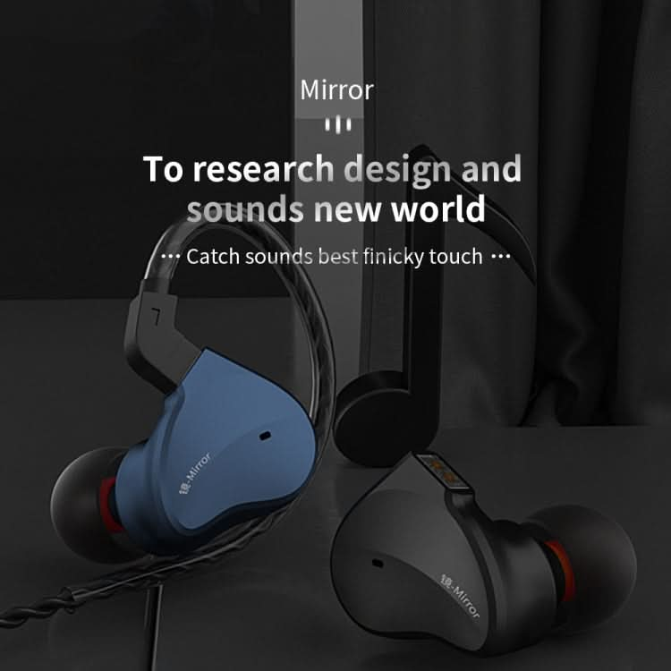 CVJ Mirror Hybrid Technology HiFi Music Wired Earphone