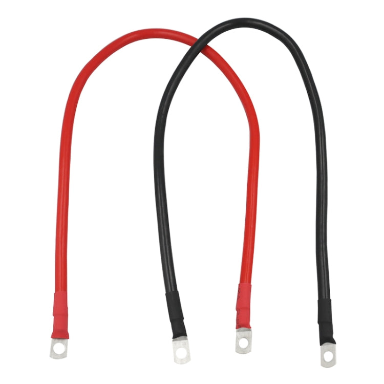 Car 50cm Red + Black Pure Copper Battery Inverter Cable