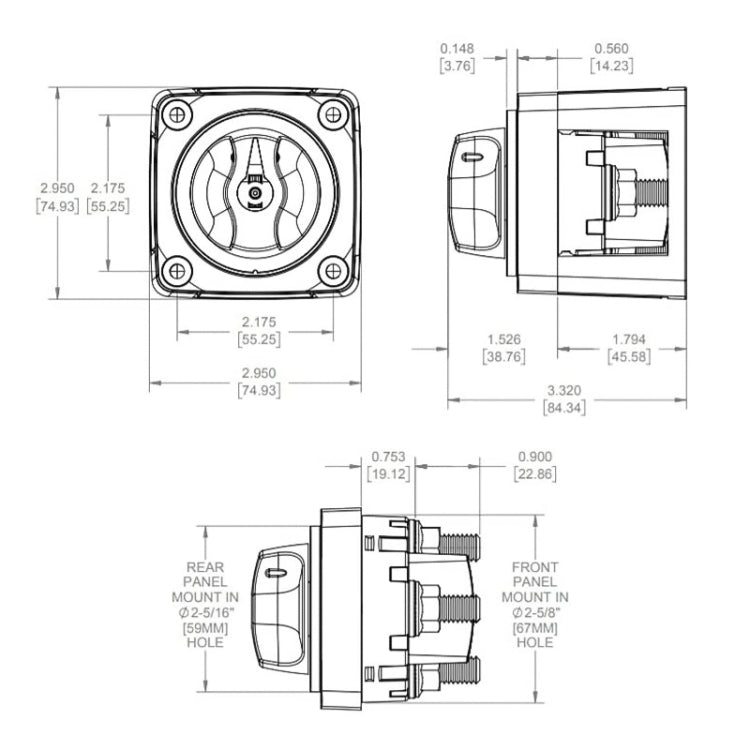 300 Amp Battery Power Off Switche