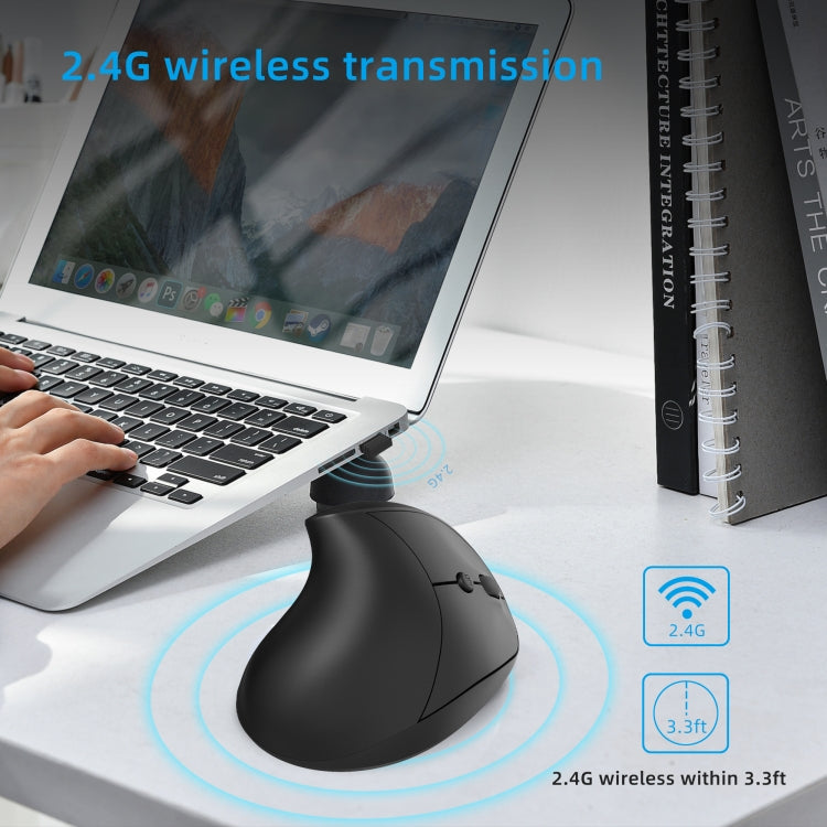 X10 2.4G Wireless Rechargeable Vertical Ergonomic Gaming Mouse My Store