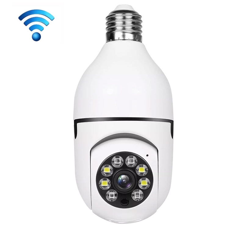 A6 2MP HD Light Bulb WiFi Camera Support Motion Detection/Two-way Audio/Night Vision/TF Card