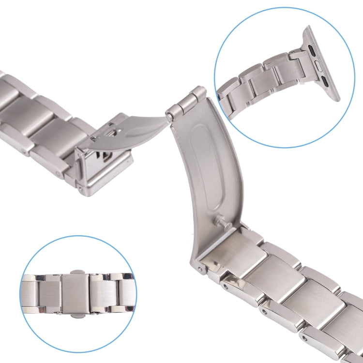 Three Beads Metal Watch Band For Apple Watch Series