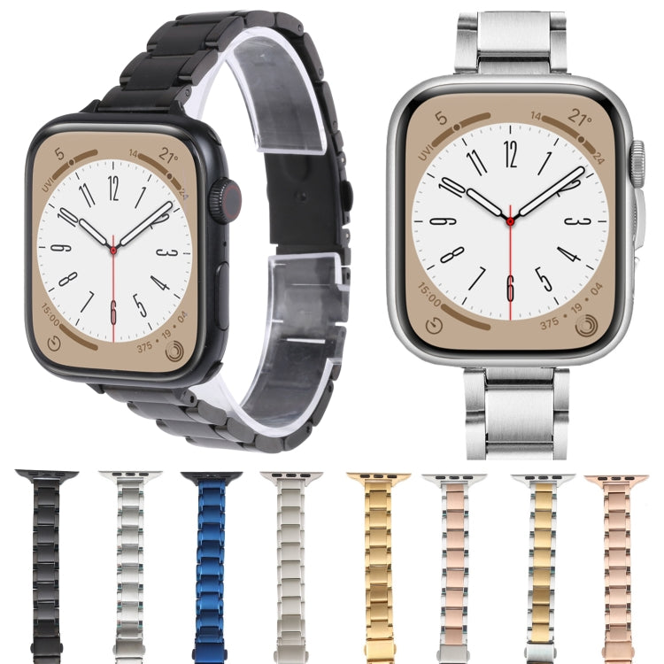 Three Beads Metal Watch Band For Apple Watch Series