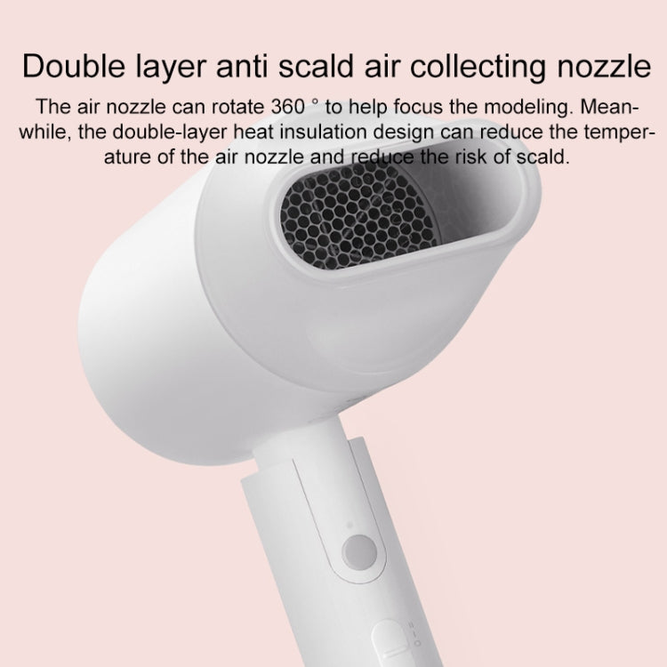 Original Xiaomi Mijia H100 Negative Ion Portable Electric Hair Dryer, US Plug