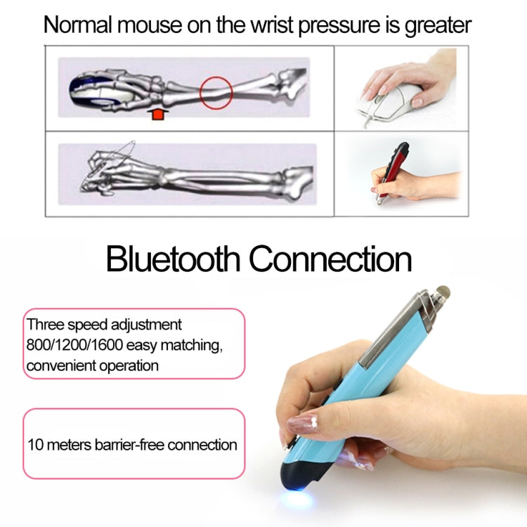 PR-08 Multifunctional Wireless Bluetooth Pen Mouse Capacitive Pen Mouse My Store