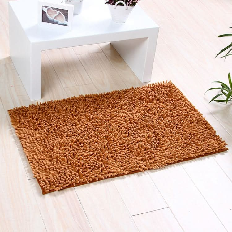 Chenille Non Slip Shaggy Soft Water Absorption Bedroom Bathroom kitchen Carpet Mat