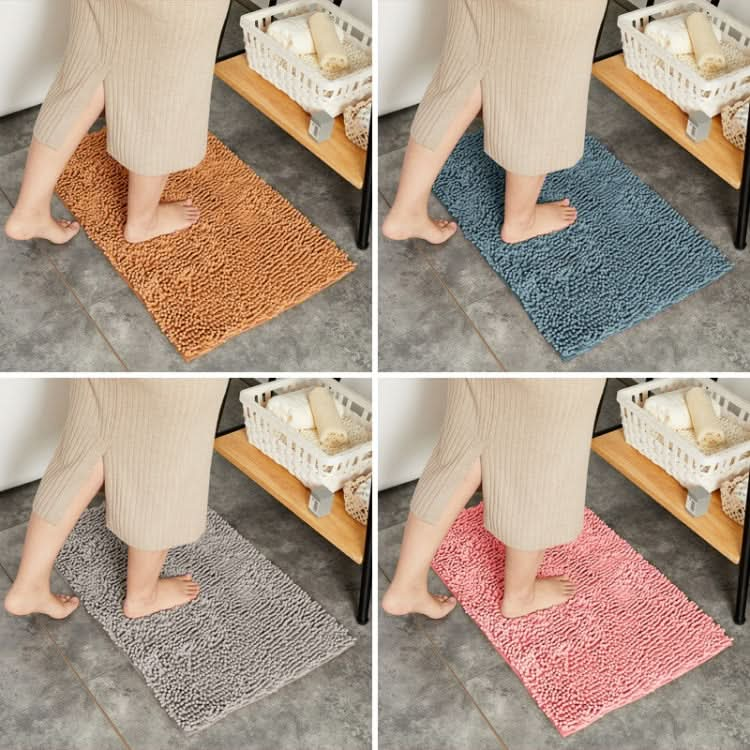 Chenille Non Slip Shaggy Soft Water Absorption Bedroom Bathroom kitchen Carpet Mat