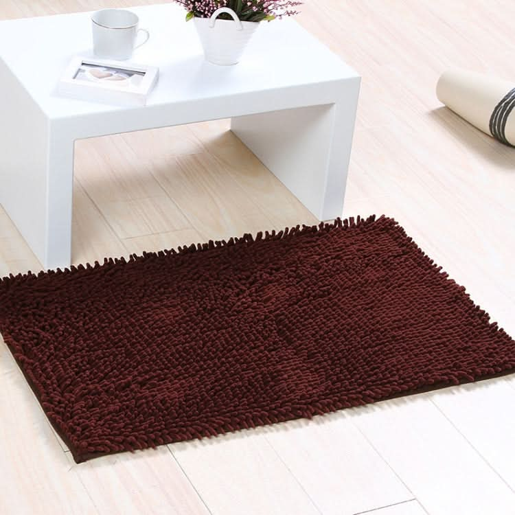 Chenille Non Slip Shaggy Soft Water Absorption Bedroom Bathroom kitchen Carpet Mat Reluova