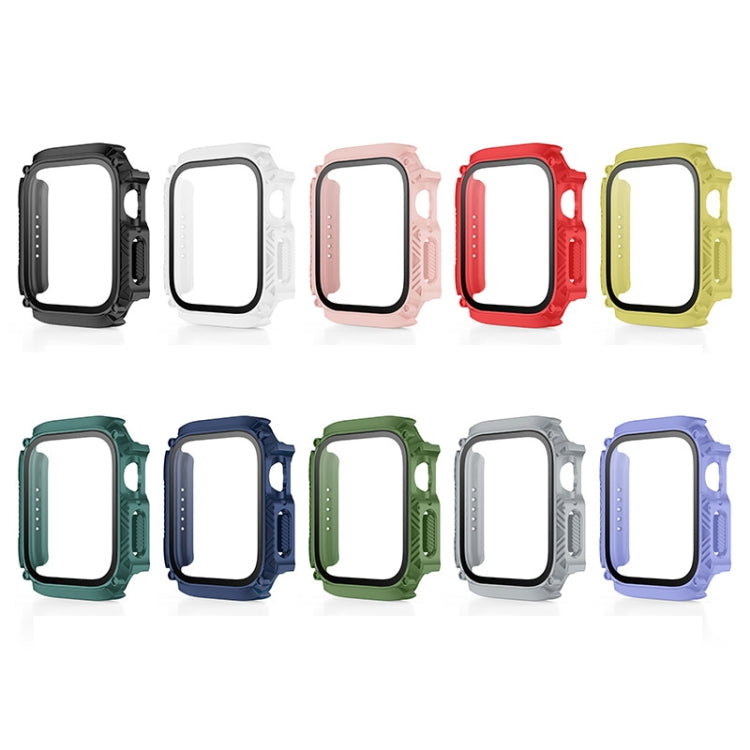 Screen Tempered Glass Film Armor Waterproof Watch Case