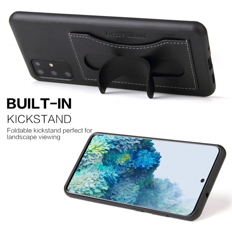 Fierre Shann Full Coverage PU Leather Protective Case with Holder & Card Slot My Store