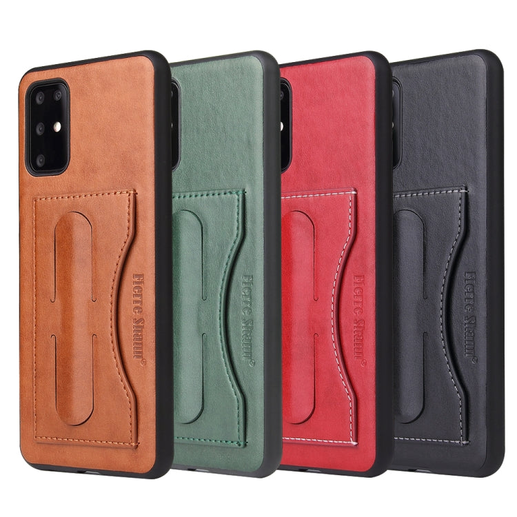 Fierre Shann Full Coverage PU Leather Protective Case with Holder & Card Slot My Store