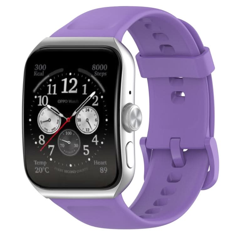 Solid Color Soft Silicone Watch Band