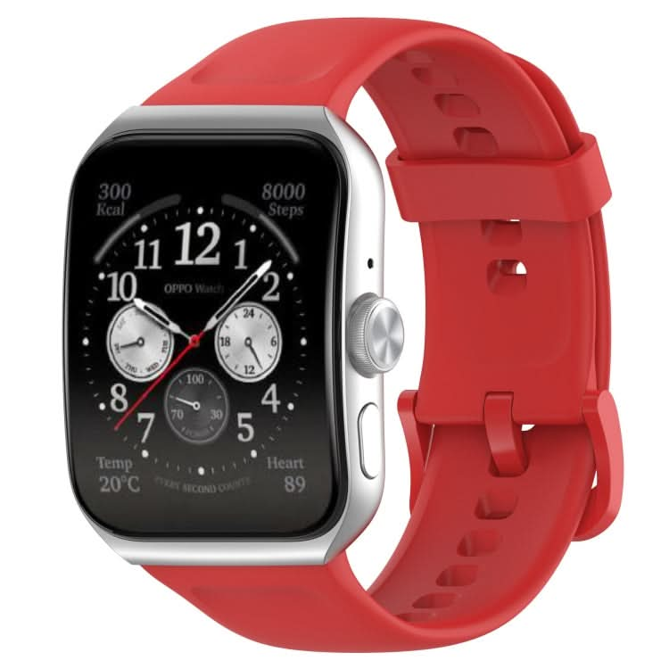 Solid Color Soft Silicone Watch Band