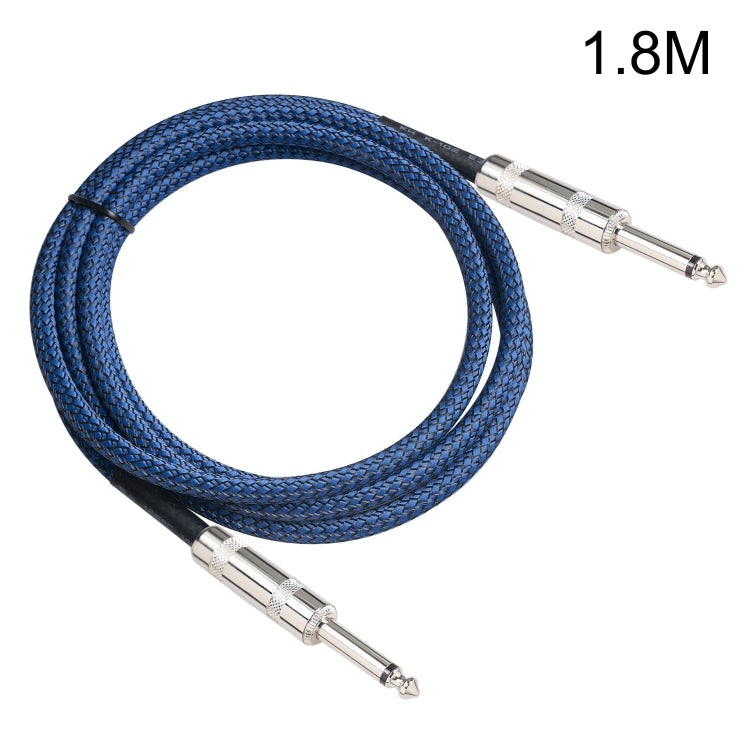 TC048BL 6.35mm Plug Male to Male Electric Guitar Mono Audio Cable Reluova