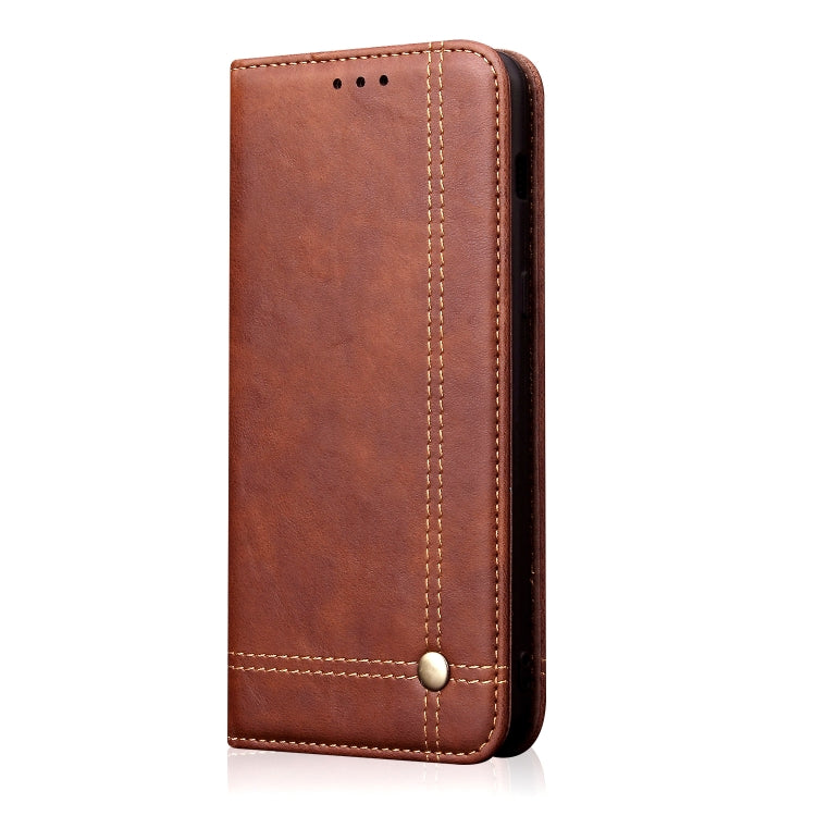 Retro Crazy Horse Texture Horizontal Flip Leather Case , with Card Slots & Holder & Wallet My Store