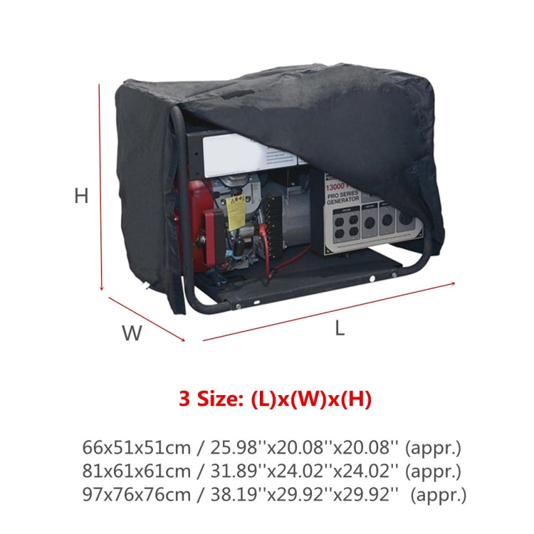 210D Oxford Cloth Generator Waterproof and Dustproof Protective Cover